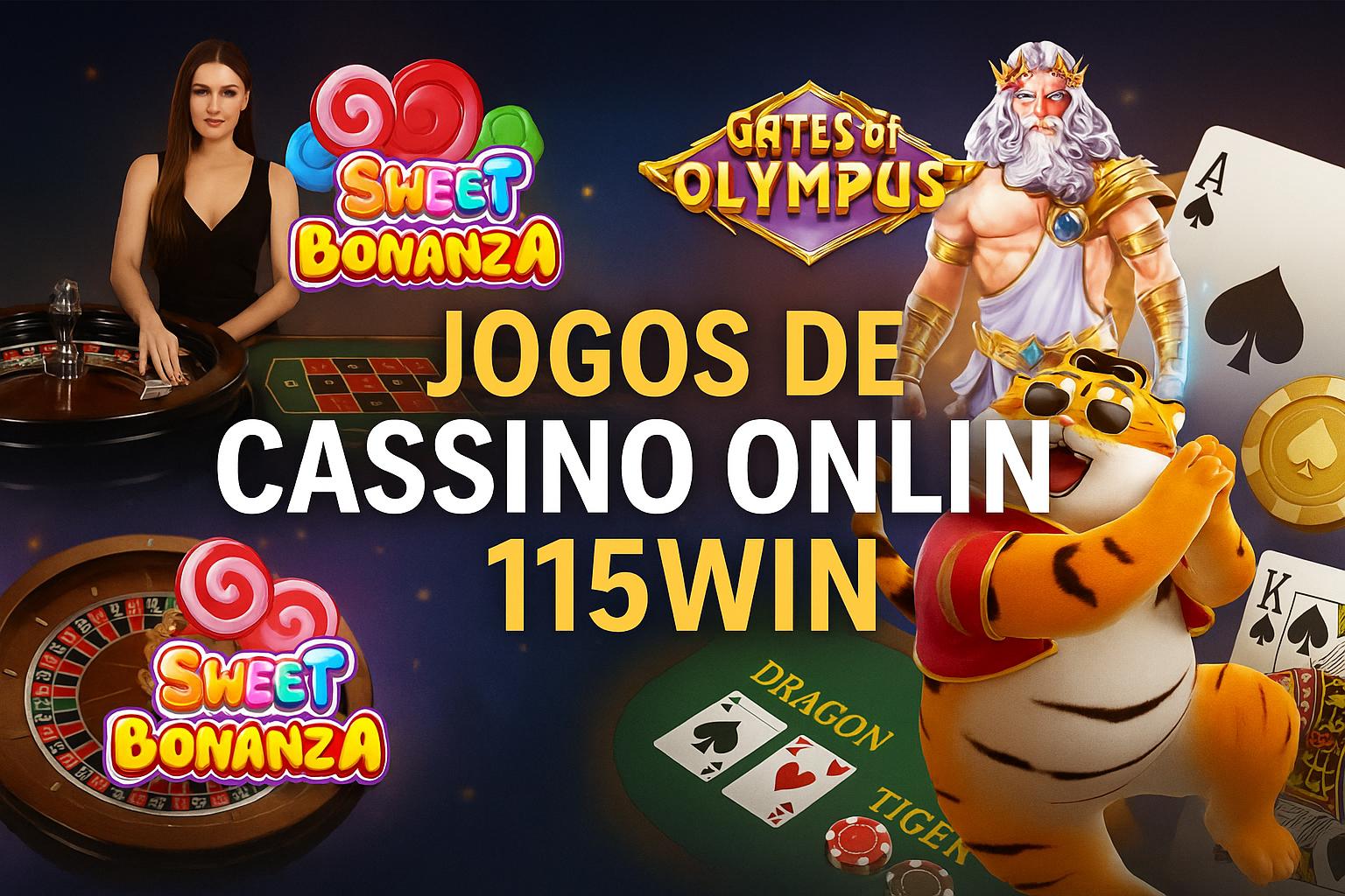 Jogos de cassino online inovadores e emocionantes na 115WIN